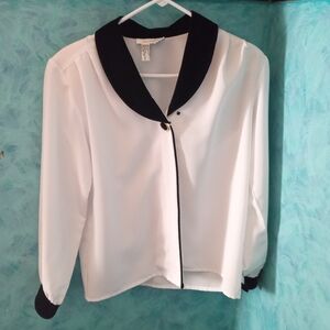 Vintage Button-up Blouse